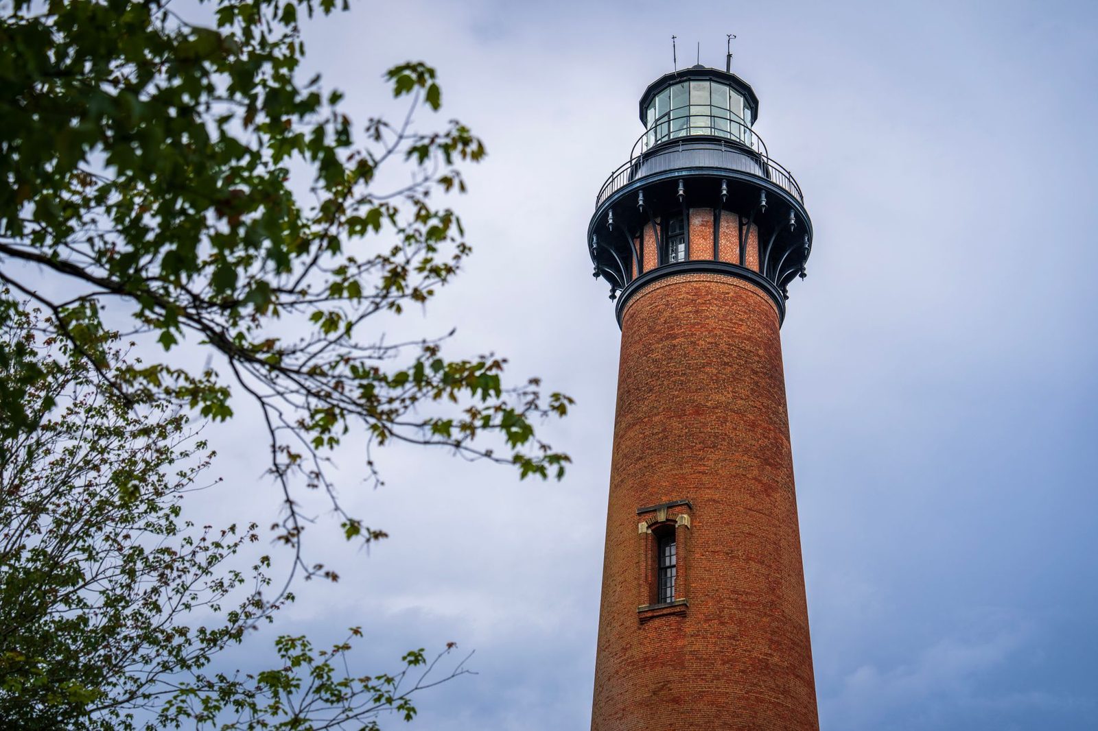 Currituck Beach Lighthouse on the North Carolina coast